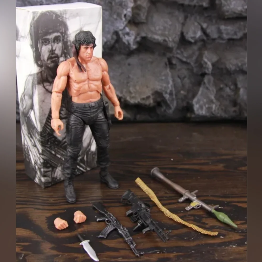 New Custom Rambo Action Figure - Picture 1 of 10